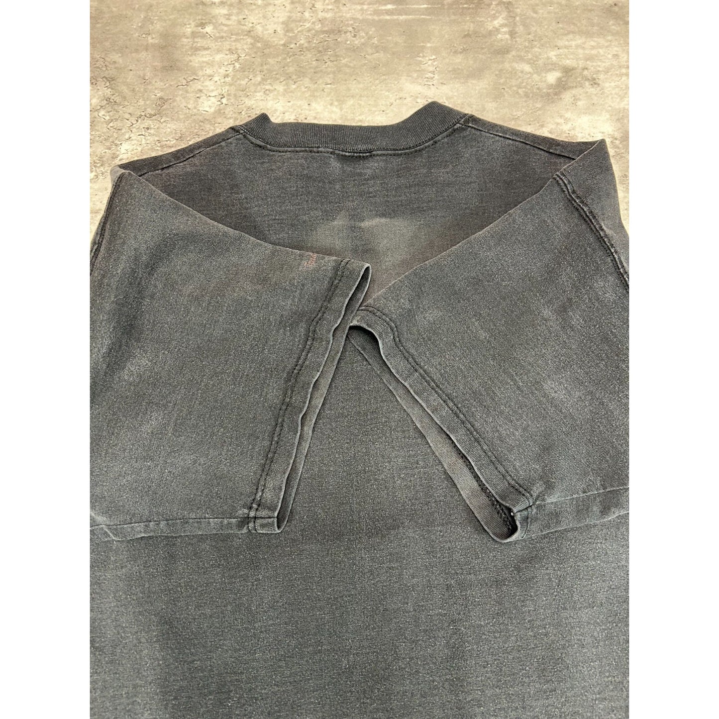 Vintage 1994 Levis Jeans 501 XX Graphic Spellout T-Shirt Size XL Black