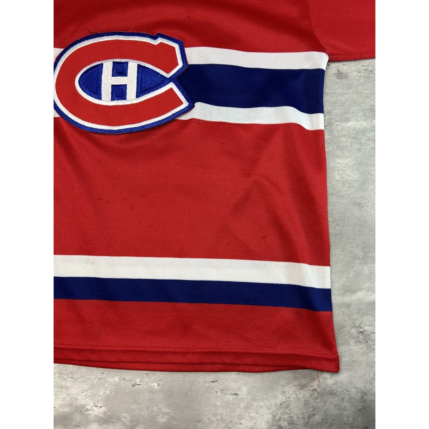 Vintage 90s Mats Naslund #26 Montreal Canadiens NHL CCM Jersey Size Medium