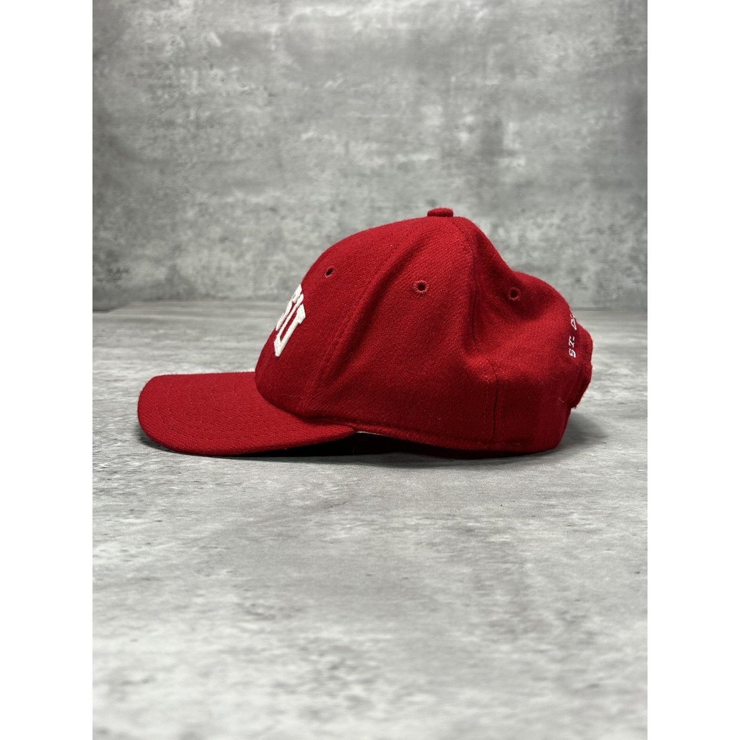 Vintage St. Cloud State University NCAA Embroidered Spellout Snapback Hat OSFA