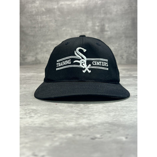 Vintage 90s Chicago White Sox MLB Training Center Embroidered Snapback Hat OSFA