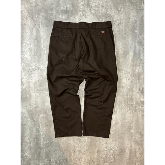 Vintage Dickies 874 Canvas Earth Tone Trouser Style Workwear Pants Size 38