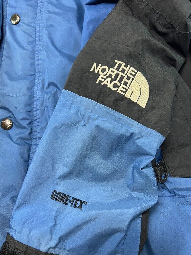 Vintage 90s The North Face TNF Goretex Nylon Full Zip Pit Zip Jacket Size Medium
