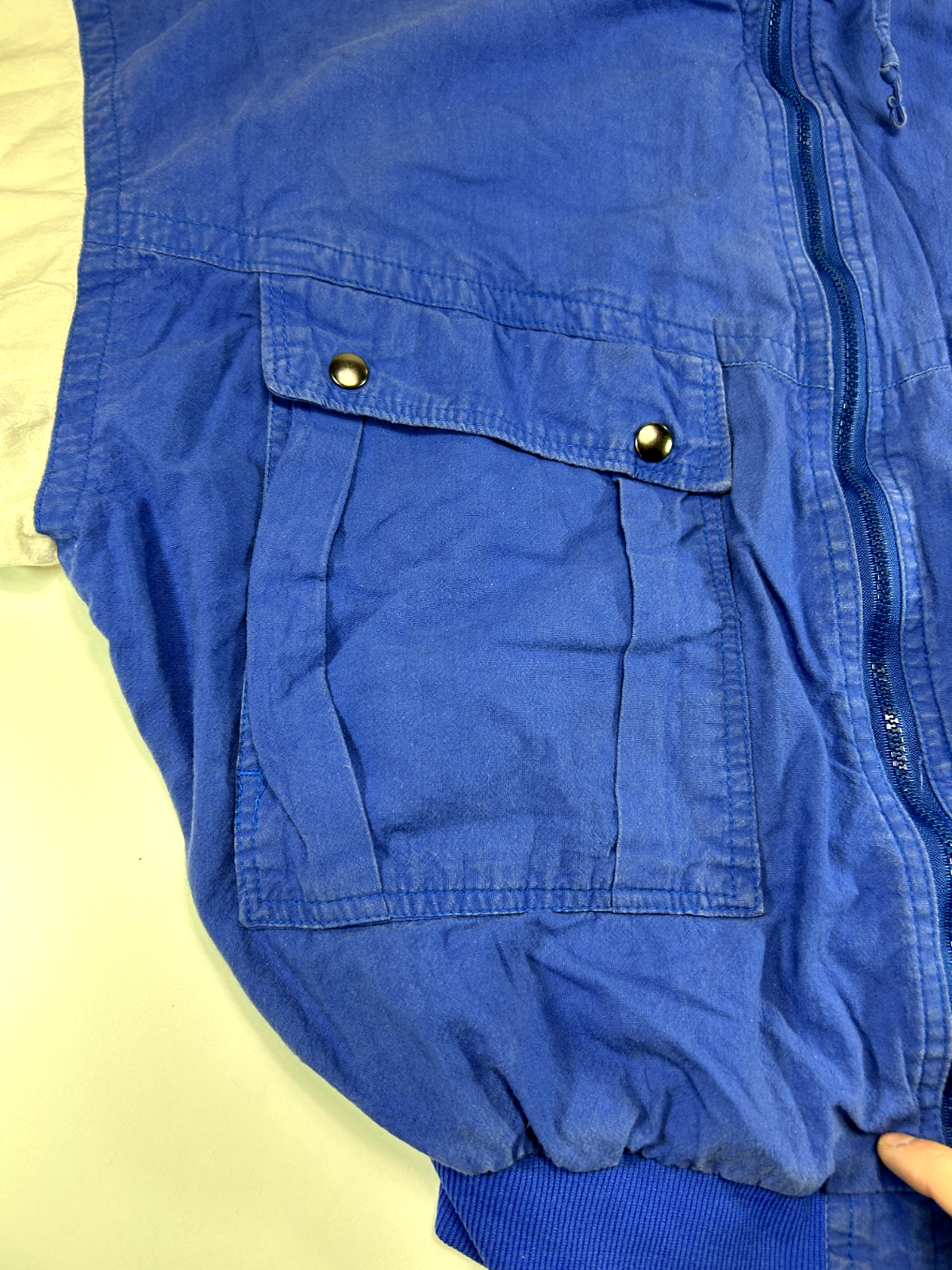 Vintage 90s Gatorade Full Zip Multi Pocket Cinched Jacket Size Large