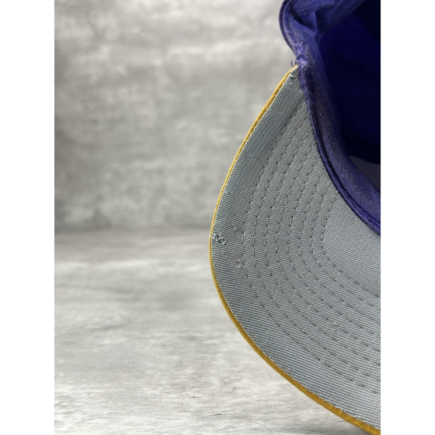 Vintage 90s Minnesota Vikings NFL Embroidered Logo Football Snapback Hat OSFA