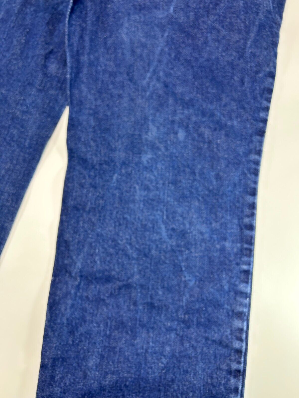 Vintage Carhartt FR CAT2 Dark Wash Denim Workwear Pants Size 37W Blue