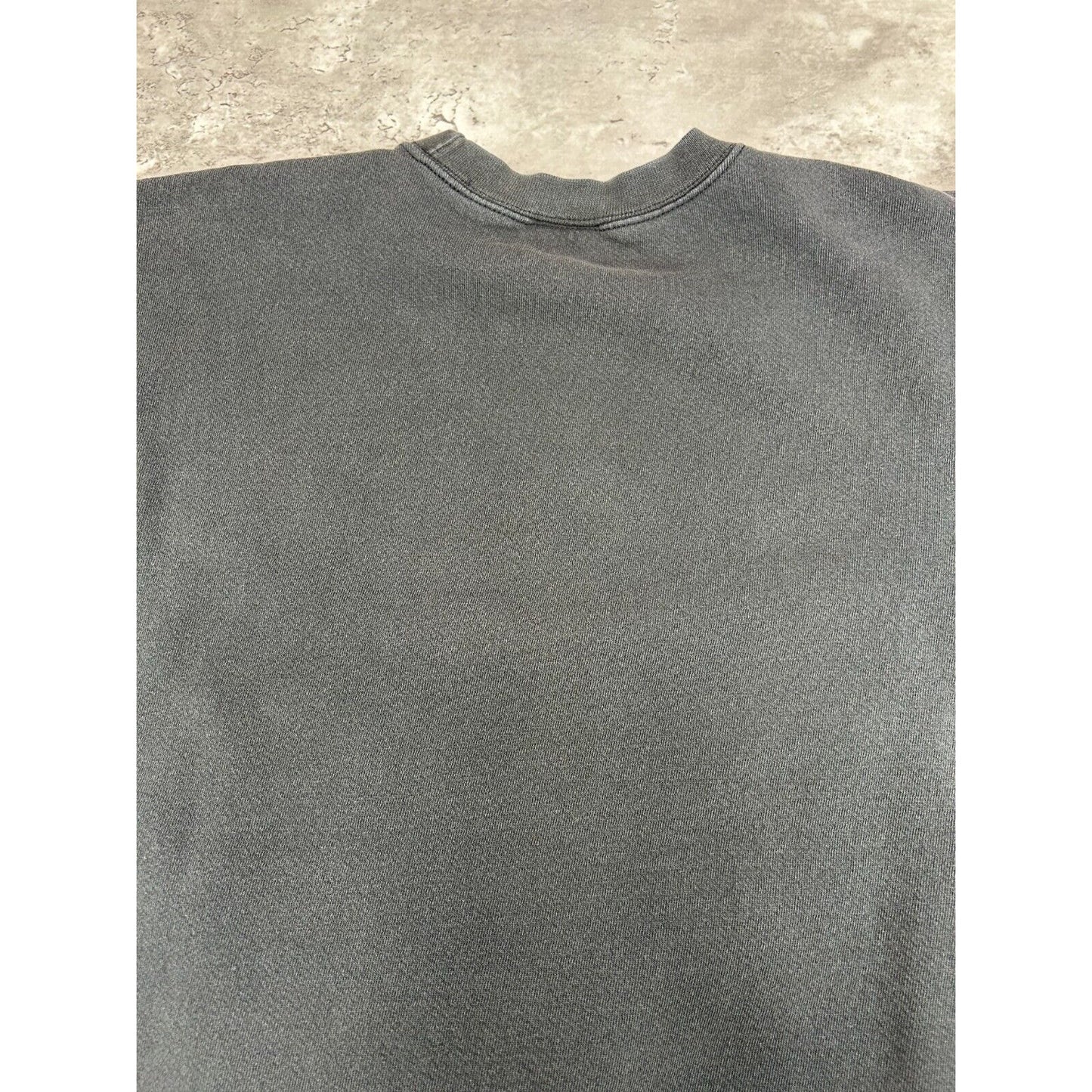 Vintage 90s Nike Embroidered Mini Swoosh Cut Sleeve Sweatshirt Size Medium