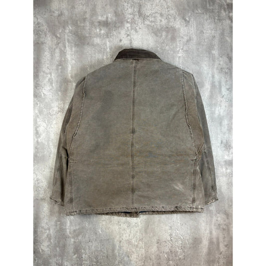 Vintage Carhartt Insulated Canvas Workwear Arctic Jacket Size XXL