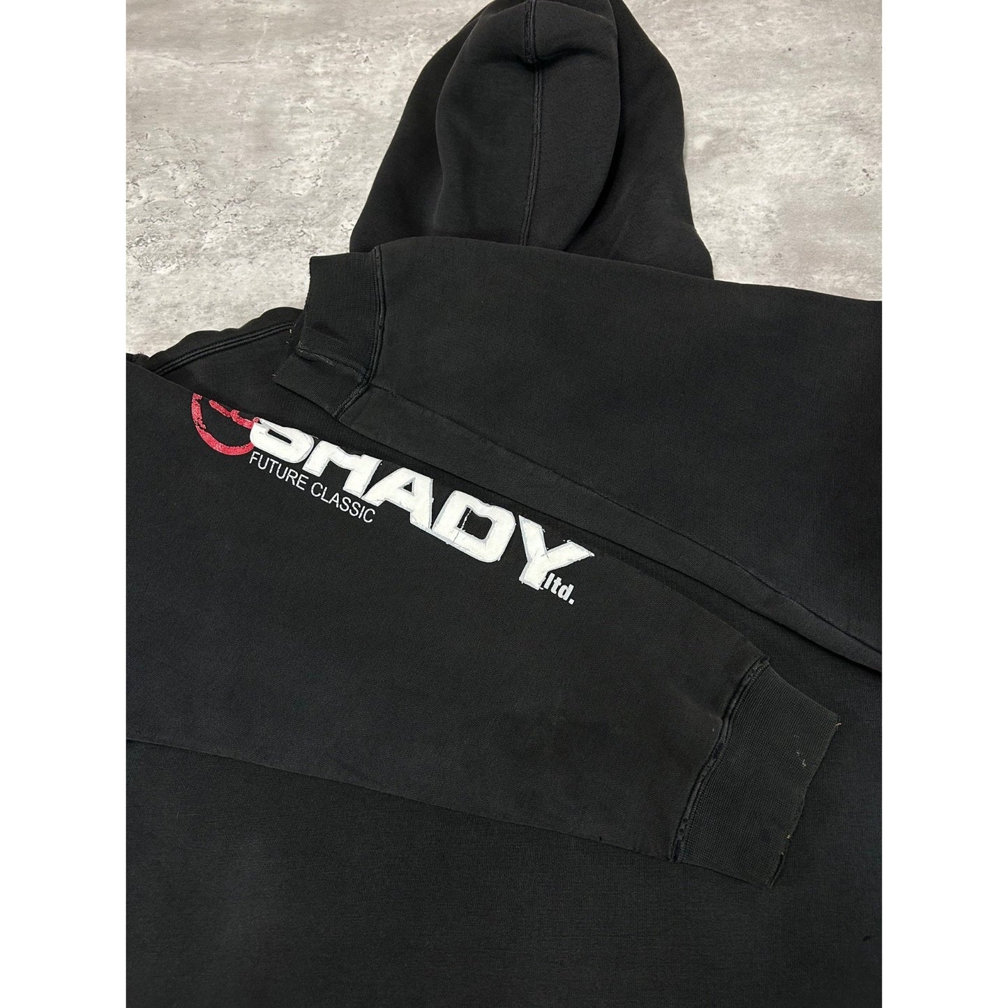 Vintage 2000s Eminem Slim Shady Hip Hop Music Hooded Sweater Size Medium