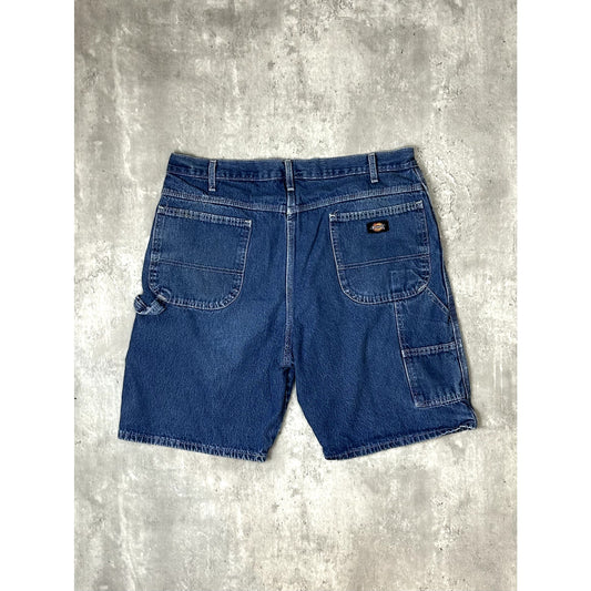 Dickies Dark Was Denin Workwear Carpenter Shorts Size 38