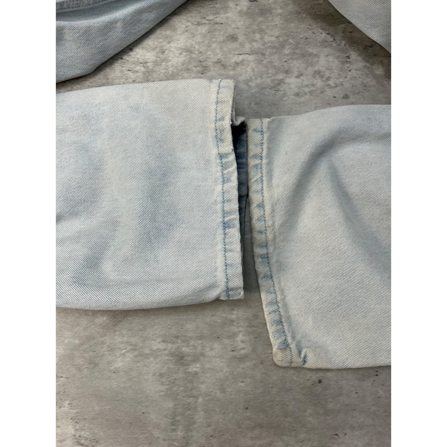 Vintage Levis Silvertab Loose Fit Light Wash Baggy Denim Pants Size 37