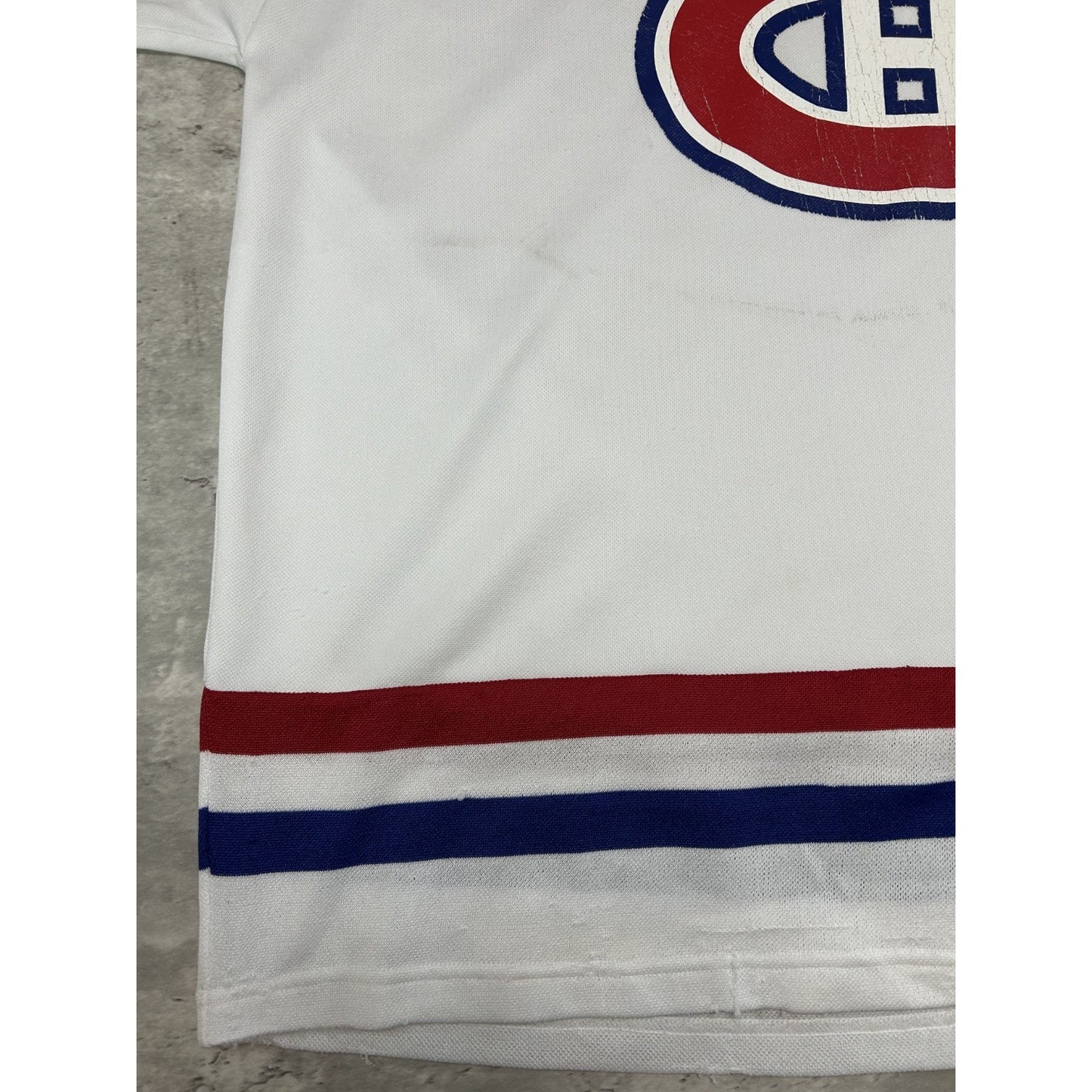 Vintage 90s Montreal Canadiens NHL CCM Hockey Jersey Size XL