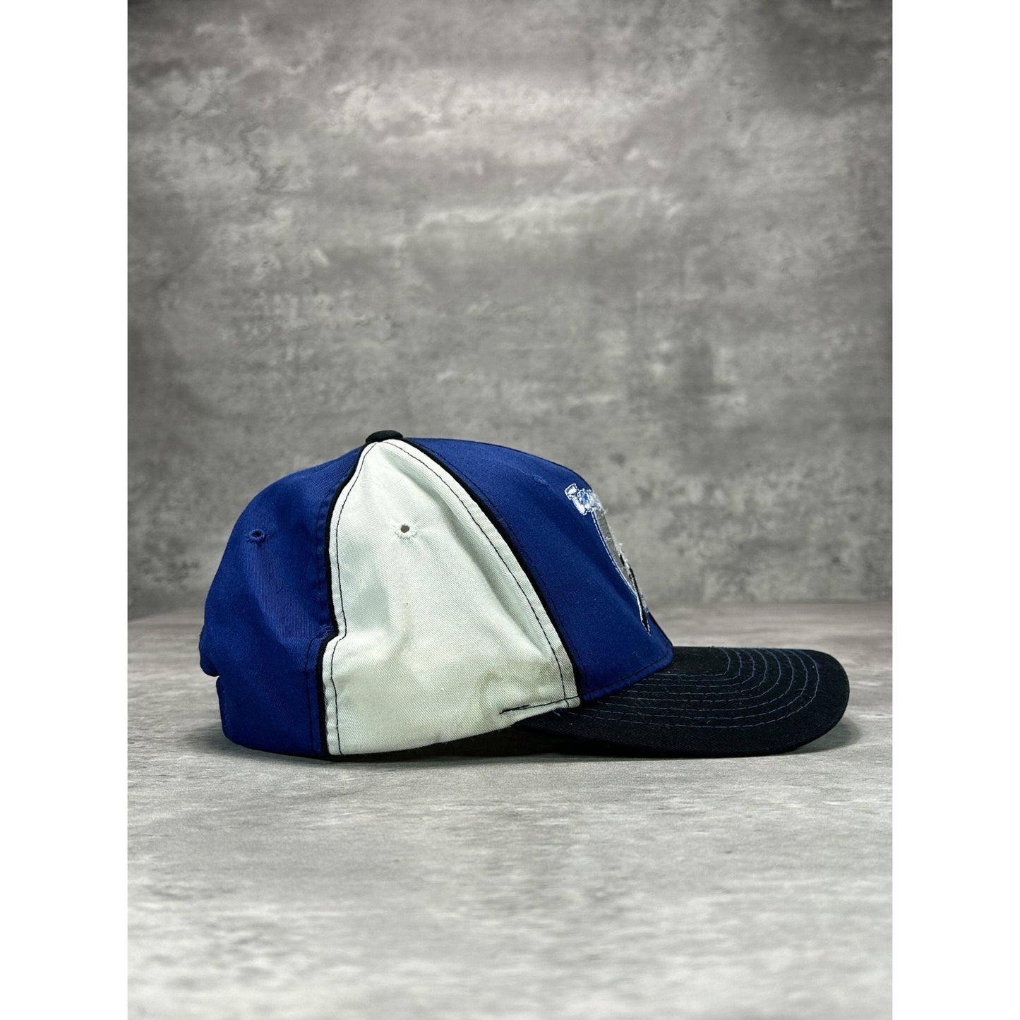 Vintage 90s Tampa Bay Lightning NHL Starter Embroidered Hockey Snapback Hat OSFA