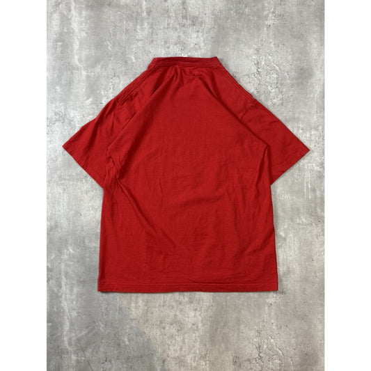 Vintage 1997 Chicago Bulls NBA Back To Back World Champs Graphic T-Shirt Large