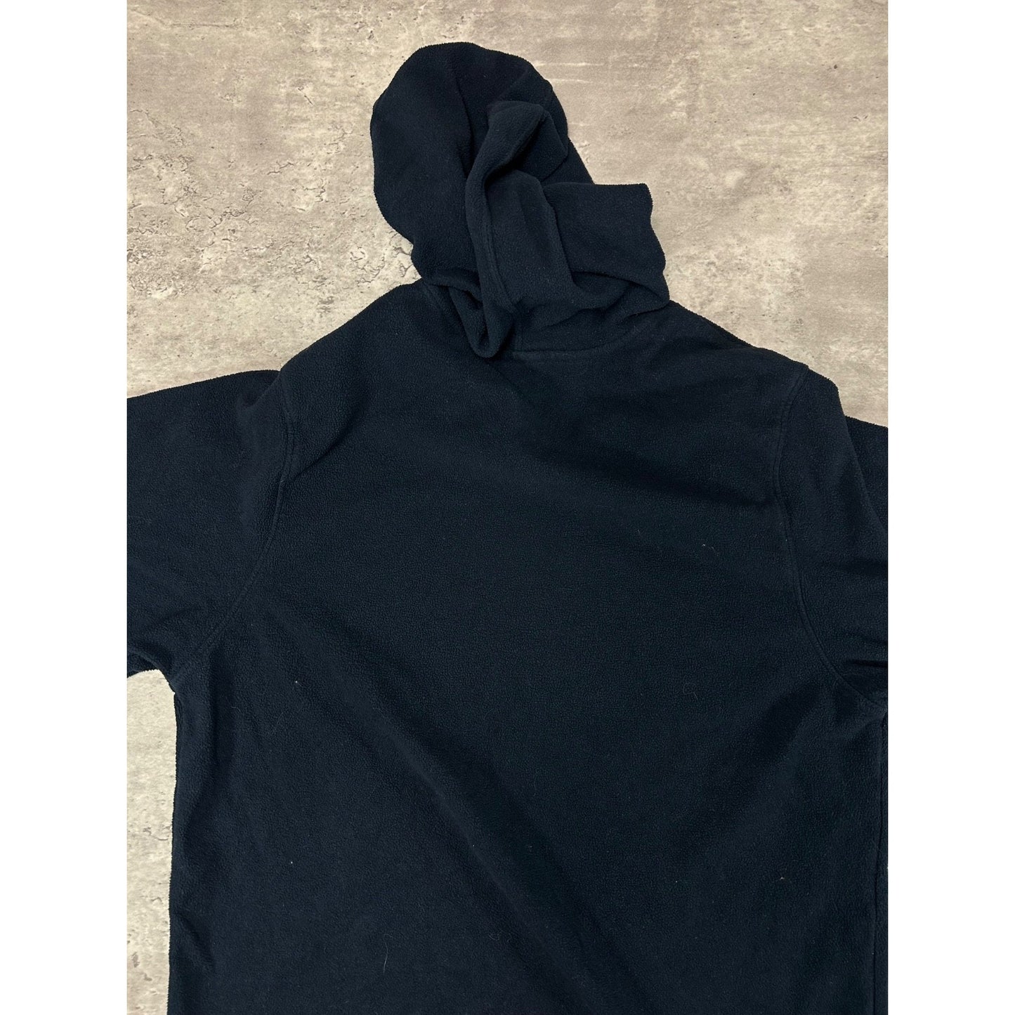 Vintage 2000s Youth Nike Embroidered Swoosh Fleece Hooded Sweatshirt Size Medium