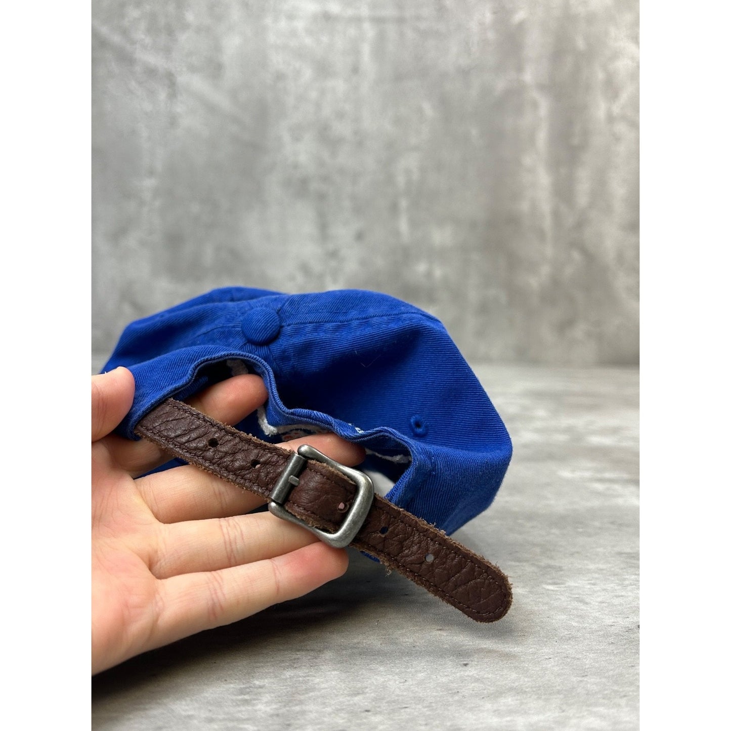 Vintage Polo Ralph Lauren Institute Nautique Embroidered Crest Stapback Hat OSFA