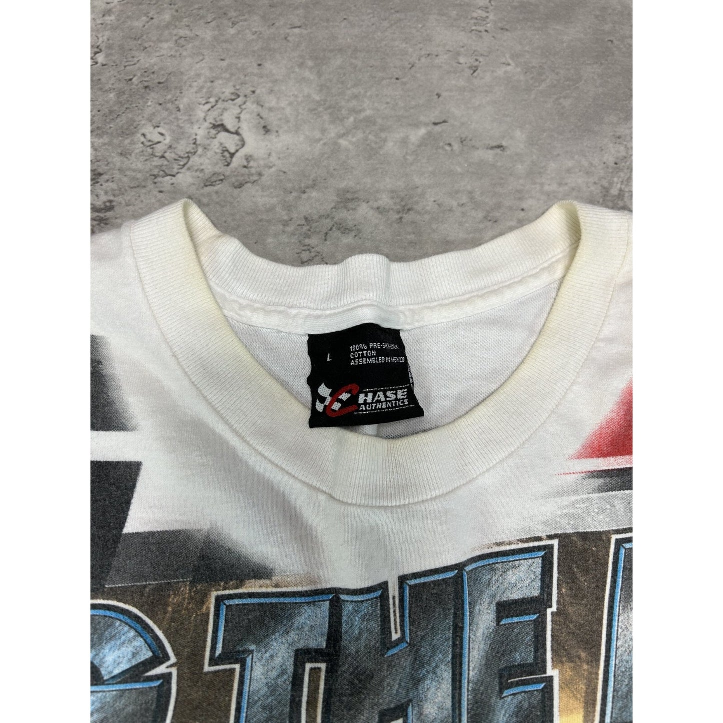 Vintage 2001 Bill Elliot #9 Nascar Making The Move AOP Race T-Shirt Size Large