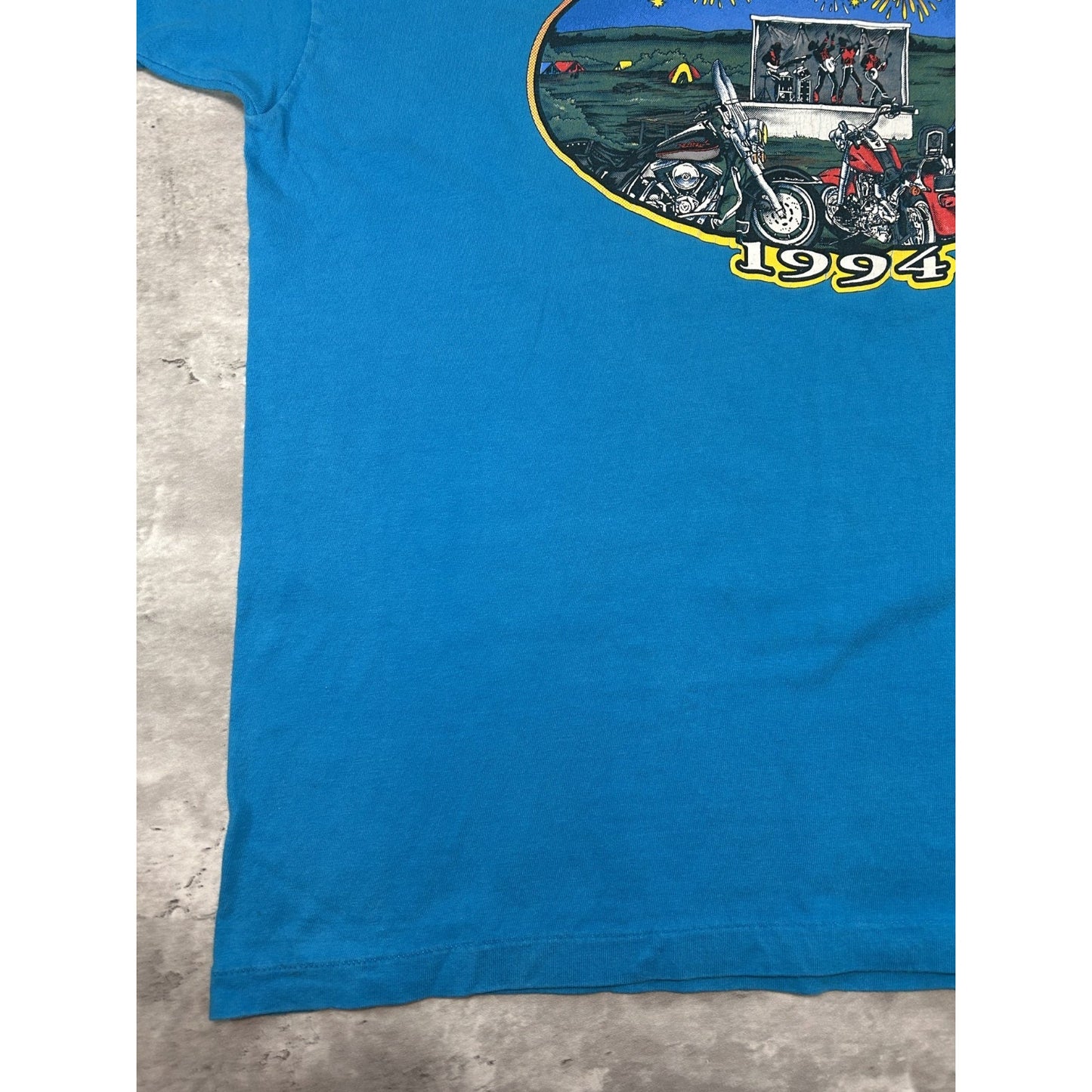 Vintage 90s Harley Davidson Owners Group Spellout Graphic T-Shirt Size XL