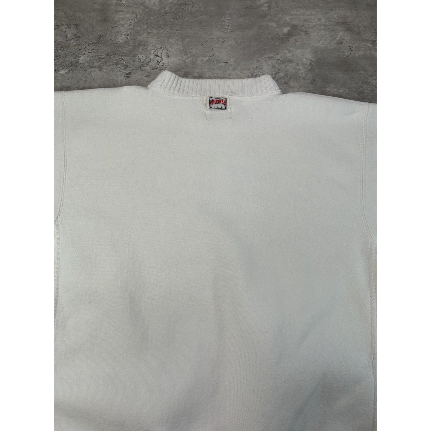 Vintage 90s Cooperstown Embroidered Arc Spellout Baseball Sweatshirt Size XL
