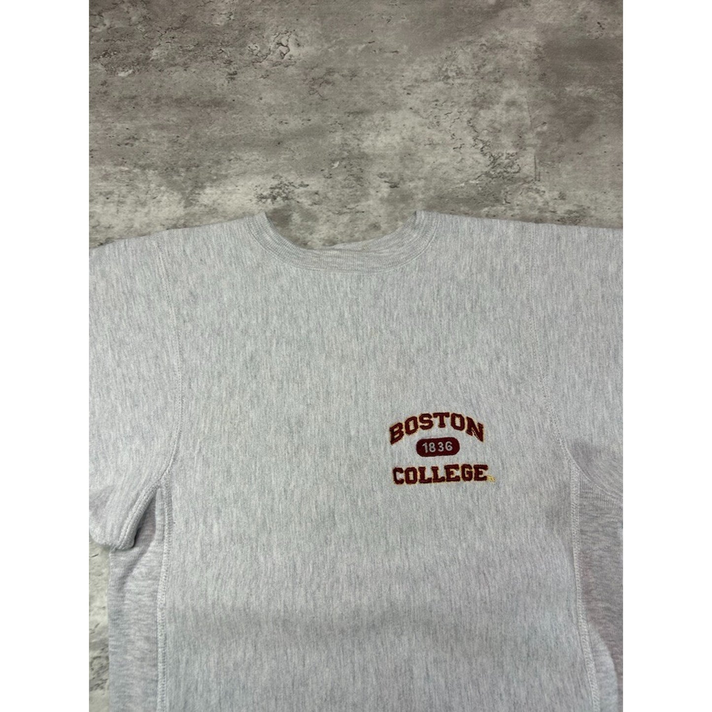 Vintage 90s Boston College NCAA Champion Reverse Weave Sweatshirt Size Small