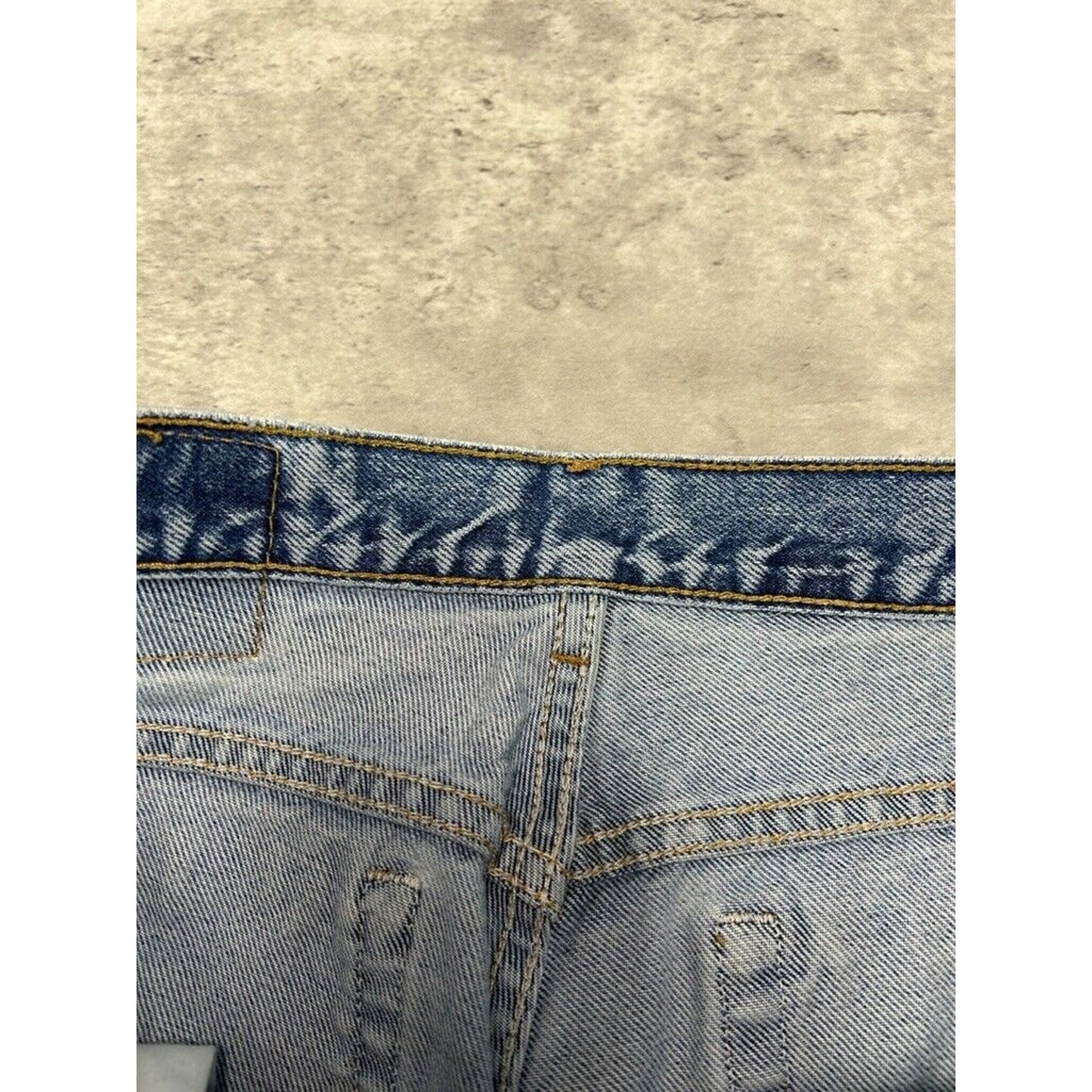 Vintage 90s Levis 550 Red Tab Medium Wash Denim Pants Size 34 Blue