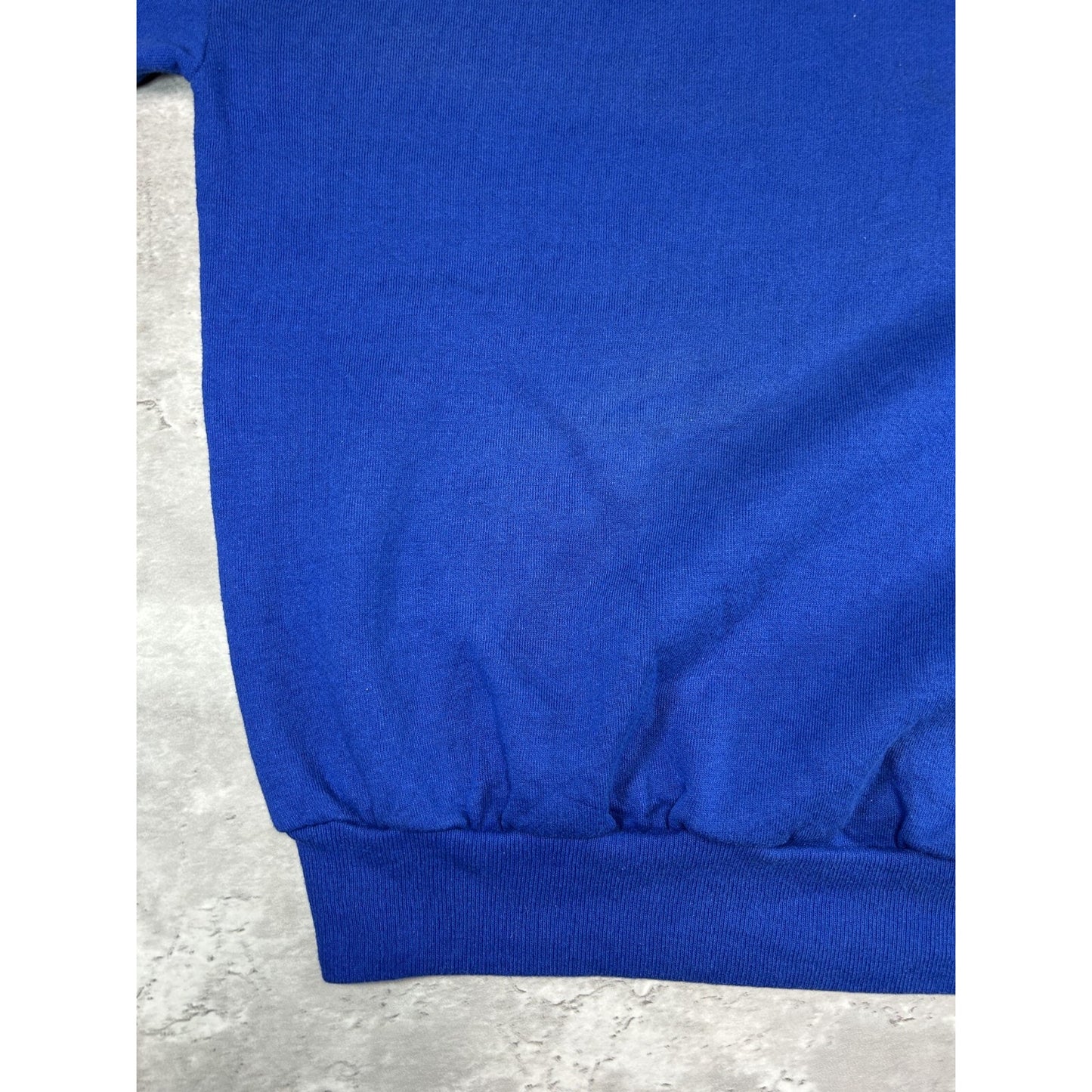 Vintage 90s Indiana Cardinal Nature Wildlife Graphic Sweatshirt Size XL Blue