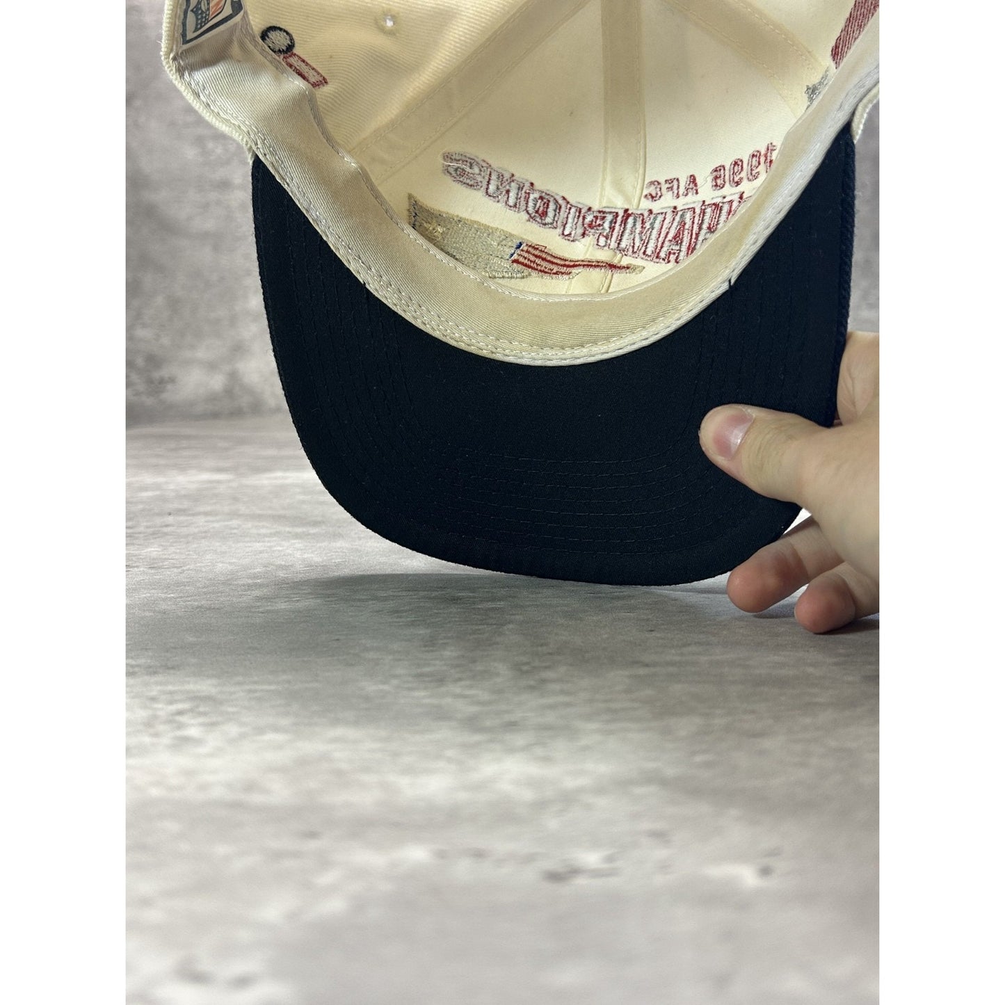 VTG 1996 New England Patriots NFL AFC Champs Sports Specialties Snapback Hat