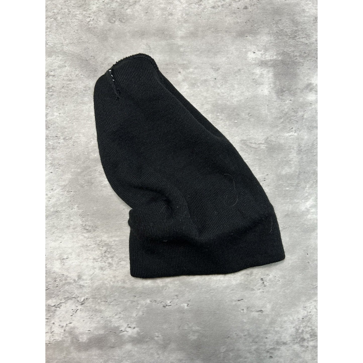 Vintage Carhartt Workwear Embroidered Patch Beanie Hat OSFA Black