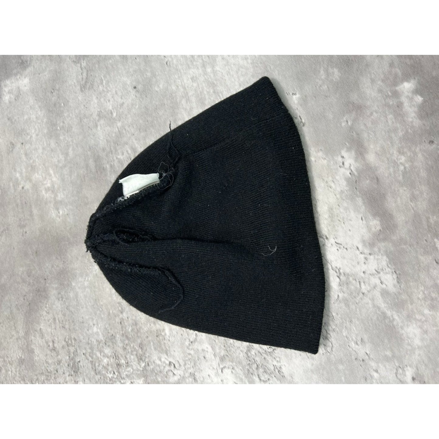 Vintage 2000s AC Milan Embroidered Logo Big Spellout Soccer Beanie Hat OSFA