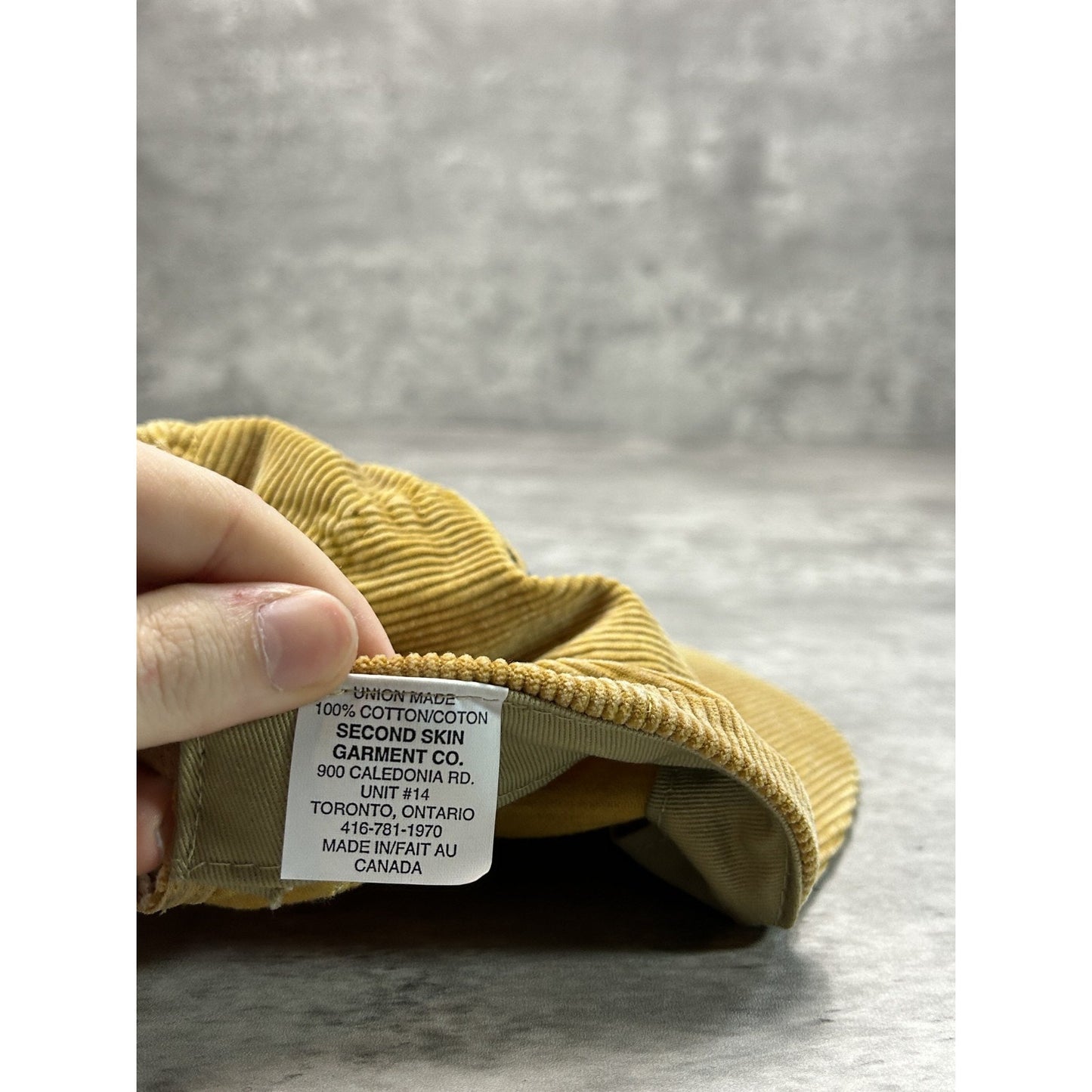 Vintage Upper Canada Rebellion Ale Embroidered Beer Promo Strapback Hat OSFA