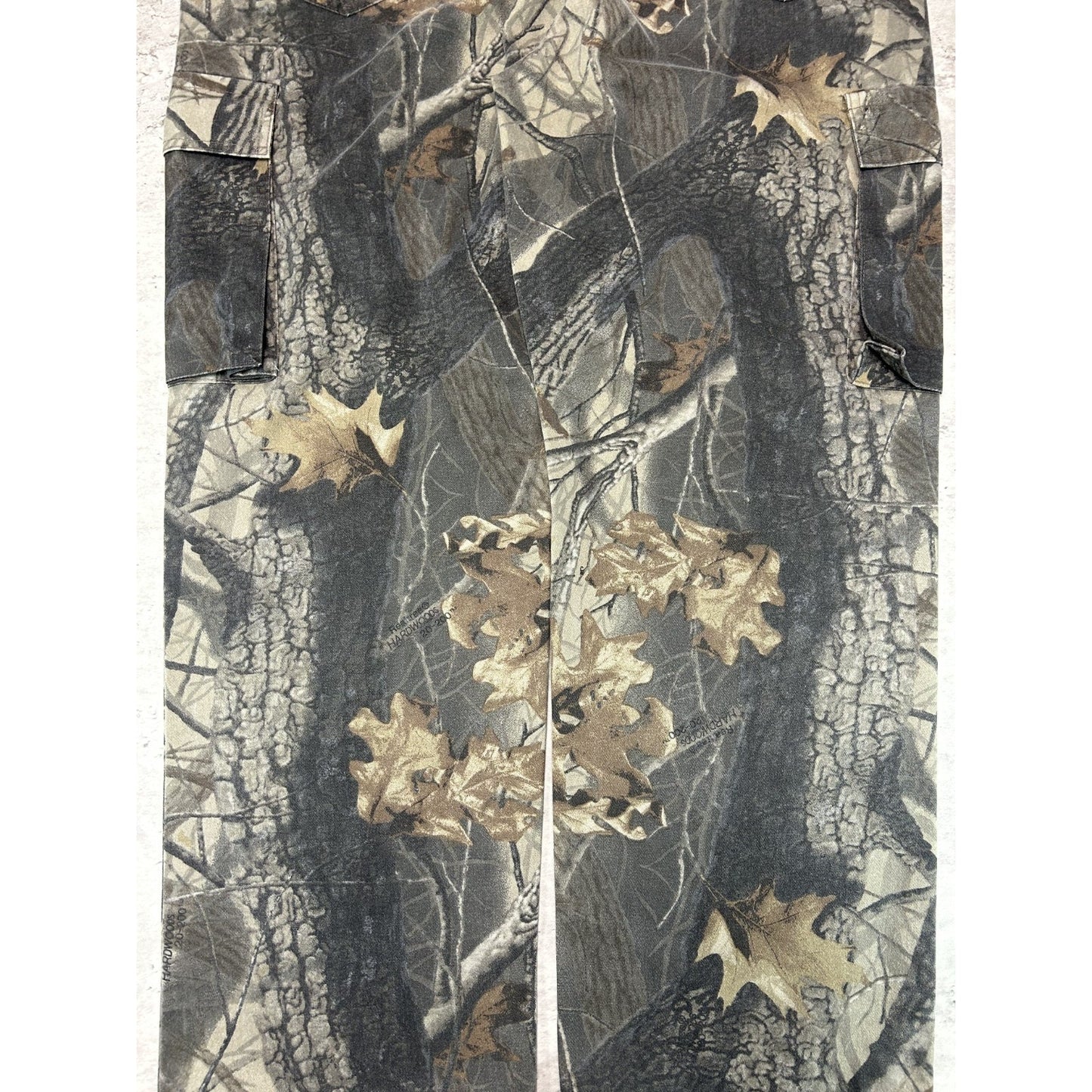 Vintage 90s Liberty Realtree Hardwoods Hunting Camo Cargo Pants Size 38