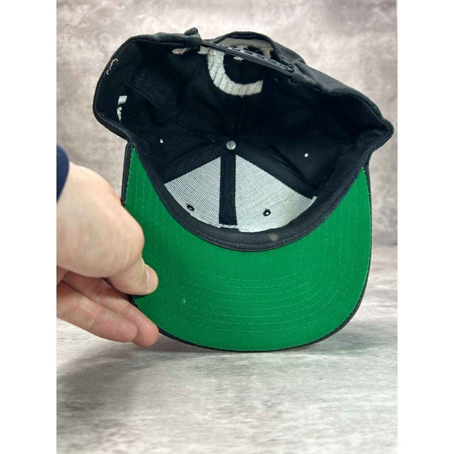 Vintage 90s Columbus Chill ECHL Embroidered Logo Hockey Snapback Hat OSFA
