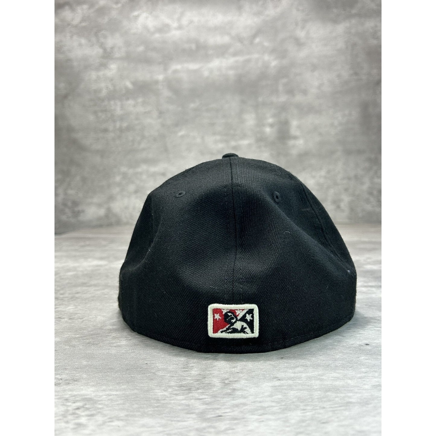 Hawaii Islanders MiLB Embroidered Logo Baseball Fitted Hat 7 1/2 Black