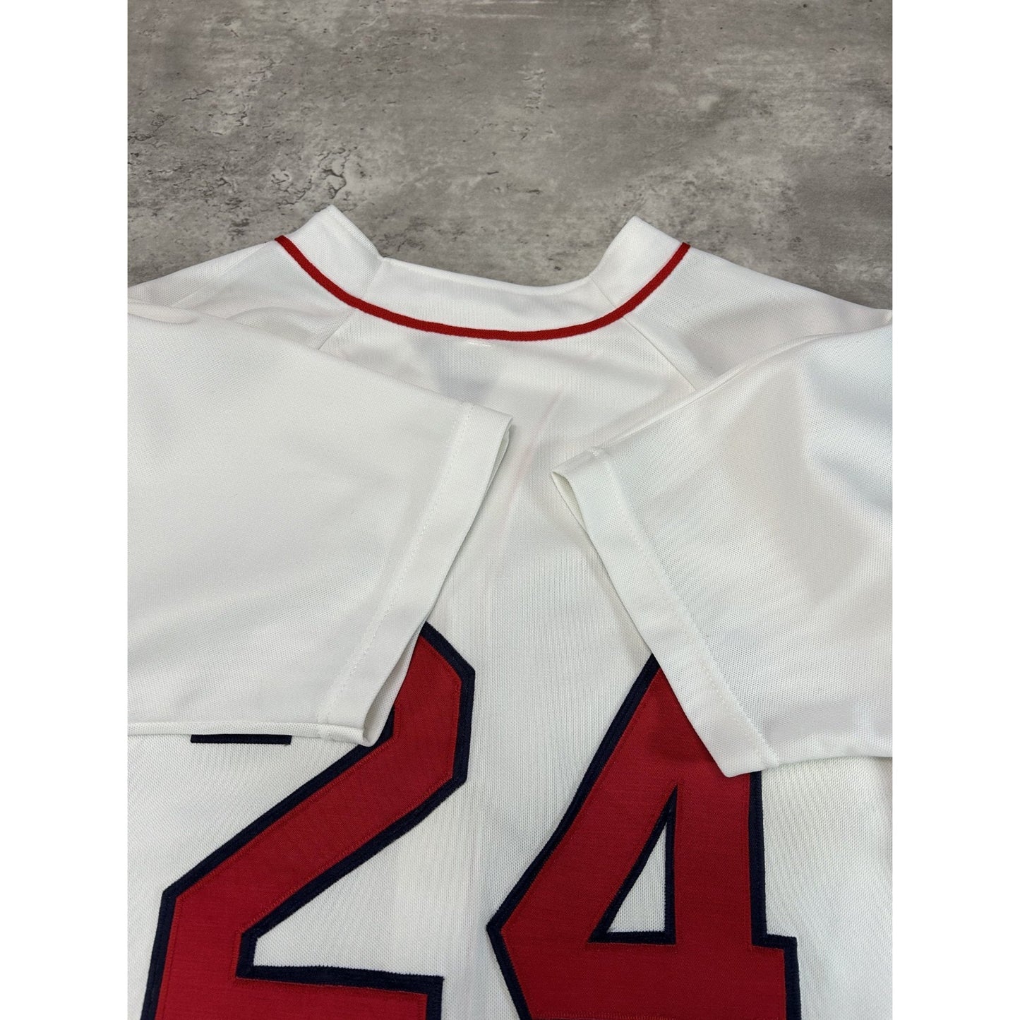 Vintage Manny Ramirez #24 Boston Red Sox MLB Stitched Baseball Jersey Size Large