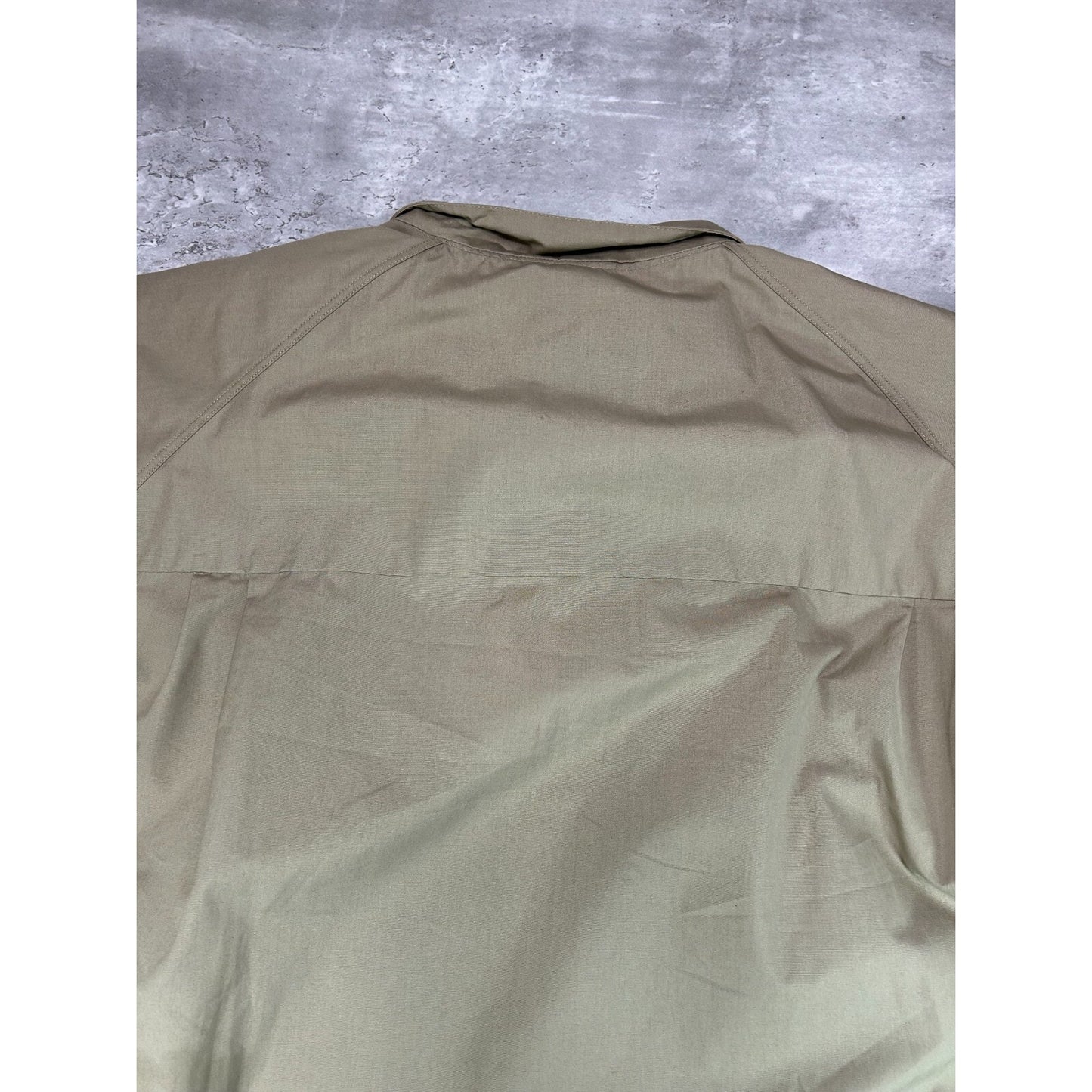 Vintage 1970s English Squire Harrington Ricky Jacket Size 58 XXL Beige