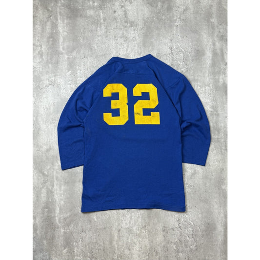 Vintage 1970s #32 Brandon Evansville Football Russell Athletic Jersey Sz Medium