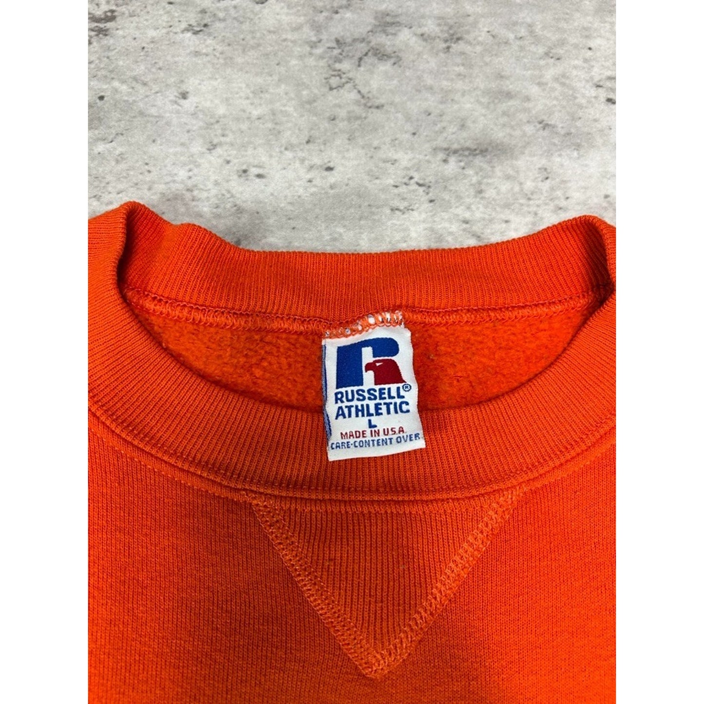Vintage 90s Auburn Tigers NCAA Collegiate Arc Spellout Sweatshirt Size Large