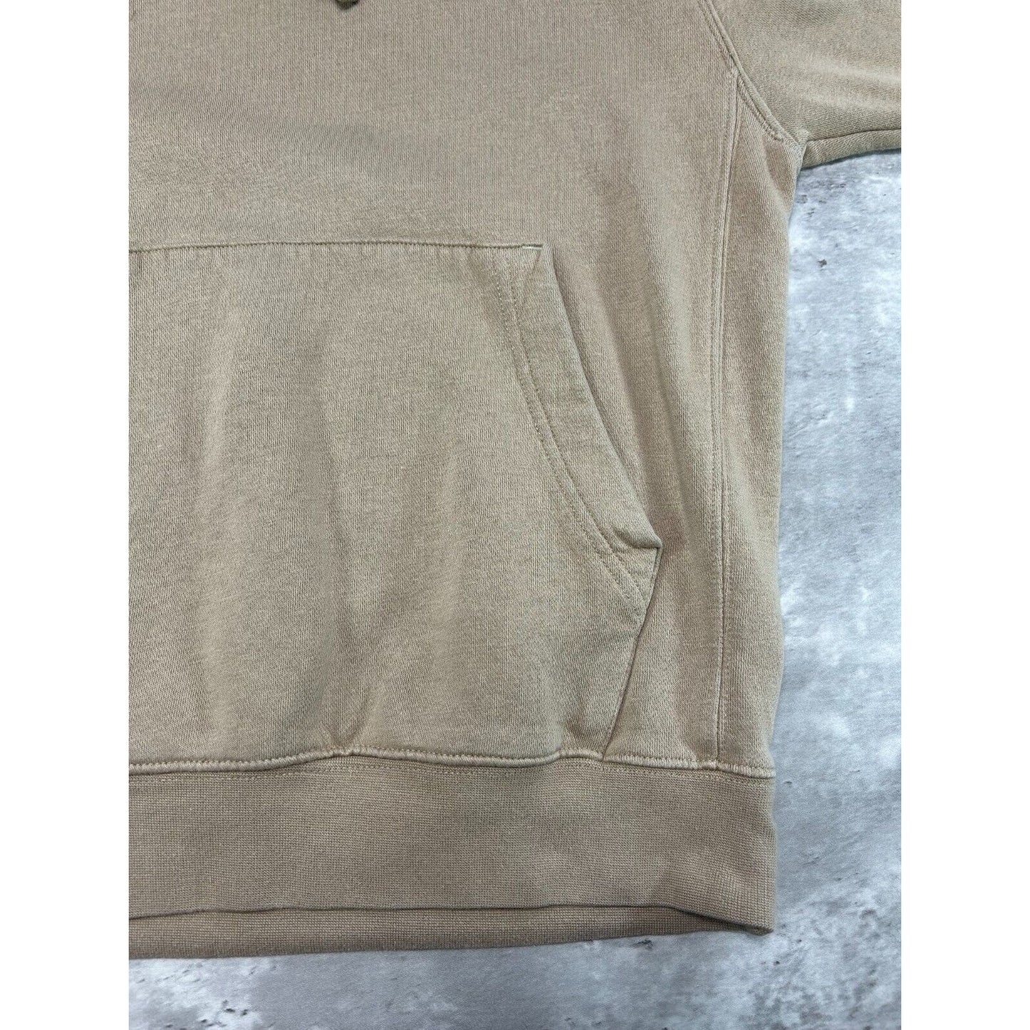 Nike Embroidered Logo Hooded Sweatshirt Size XS Beige