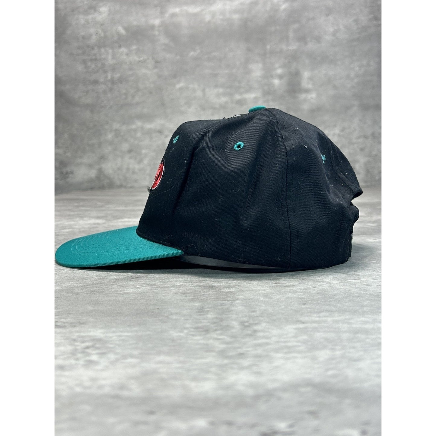 Vintage 90s The Hound WDDH 97.5 Embroidered Radio Promo Snapback Hat OSFA