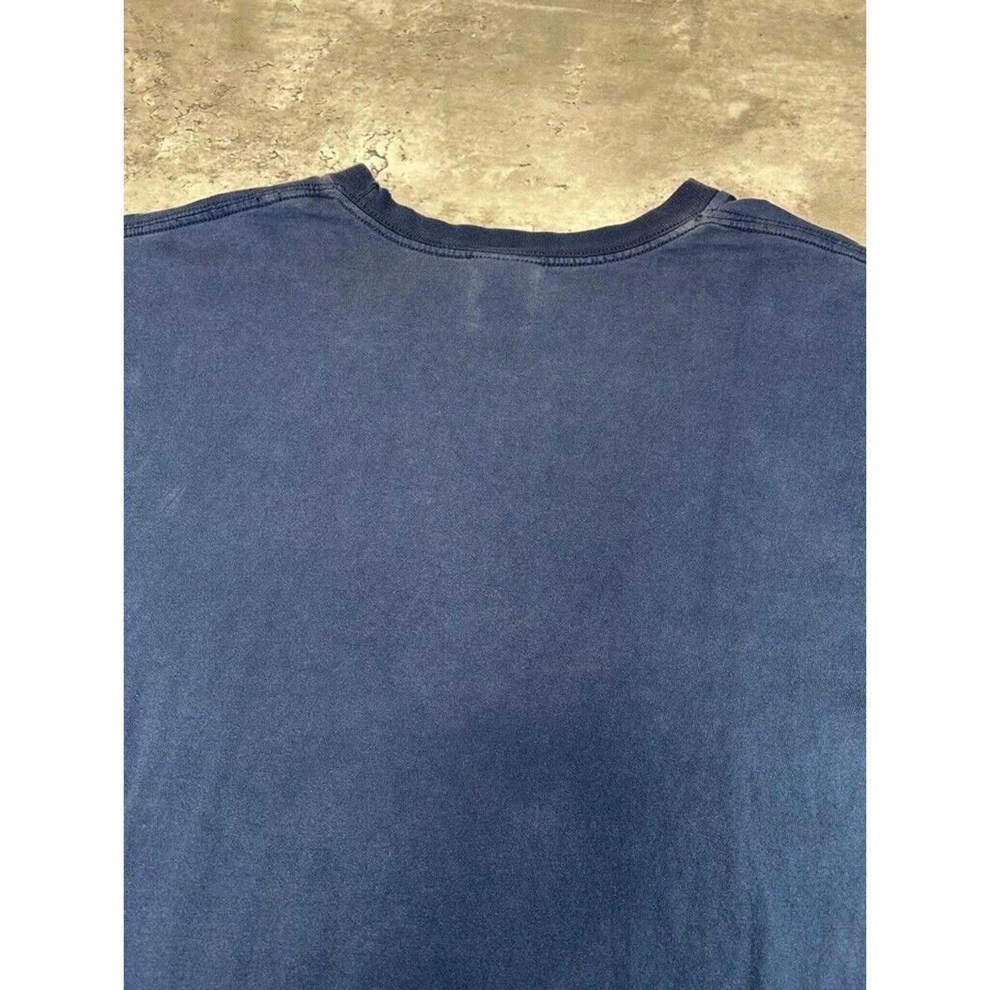 Vintage Y2K Nike Just Do It Graphic Spell Out Long Sleeve T-Shirt Size XL Blue