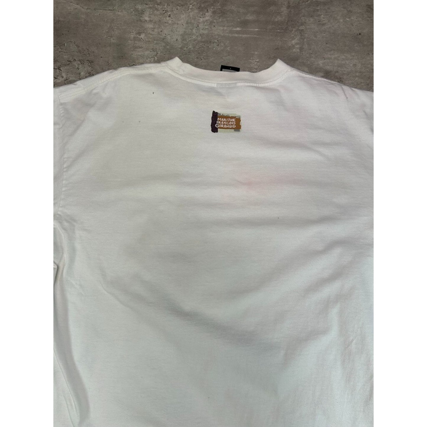 Vintage Y2K Marithe + Francois Girbaud MF+G Long Sleeve Graphic T-Shirt Size Large
