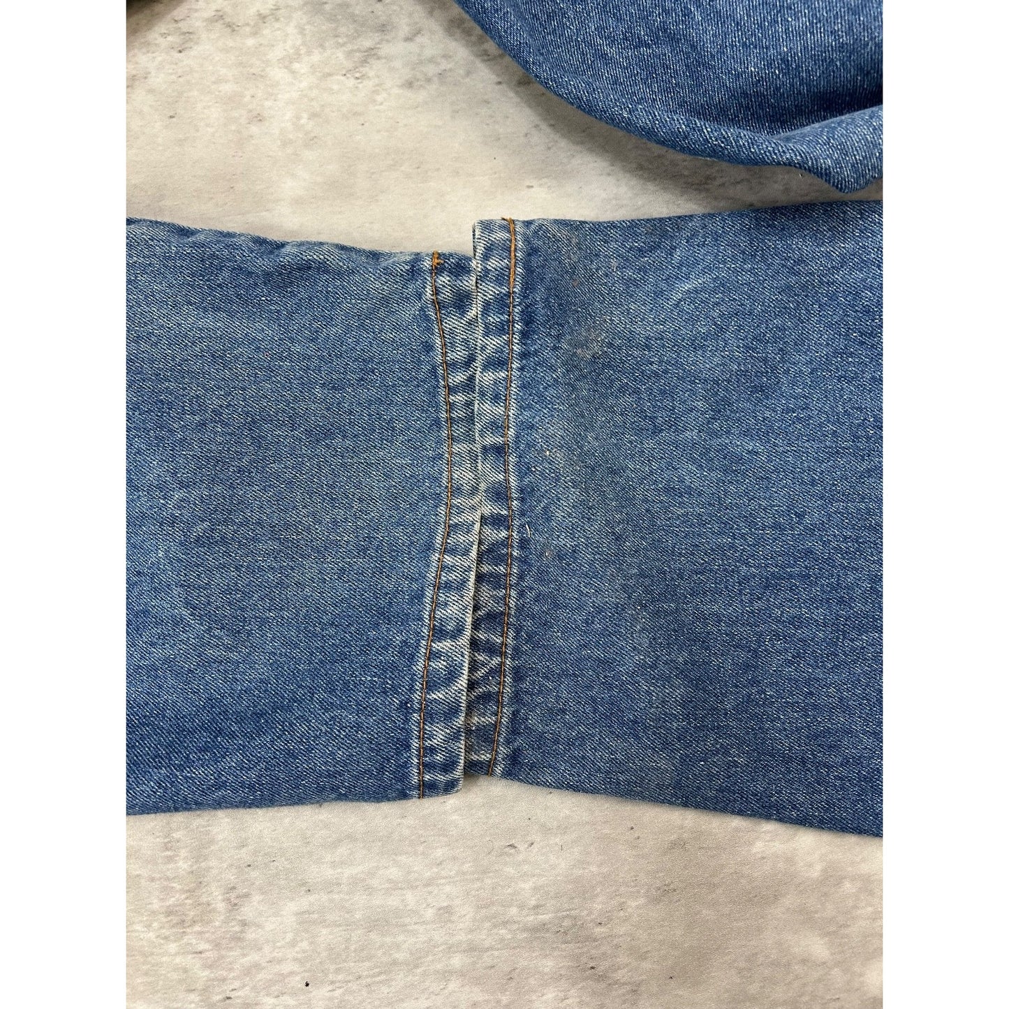 Vintage Y2K Mecca USA Baggy Fit Medium Wash Denim Carpenter Pants Size 34