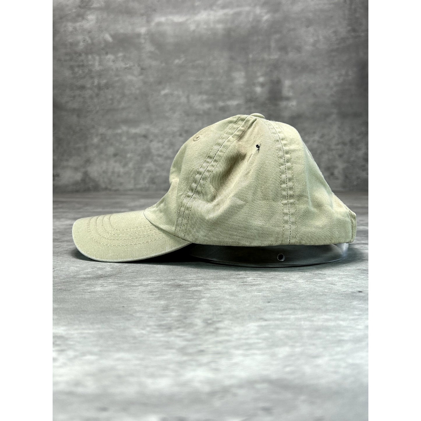 Vintage Polo Ralph Lauren Embroidered Pony Strapback Hat OSFA Beige YOUTH