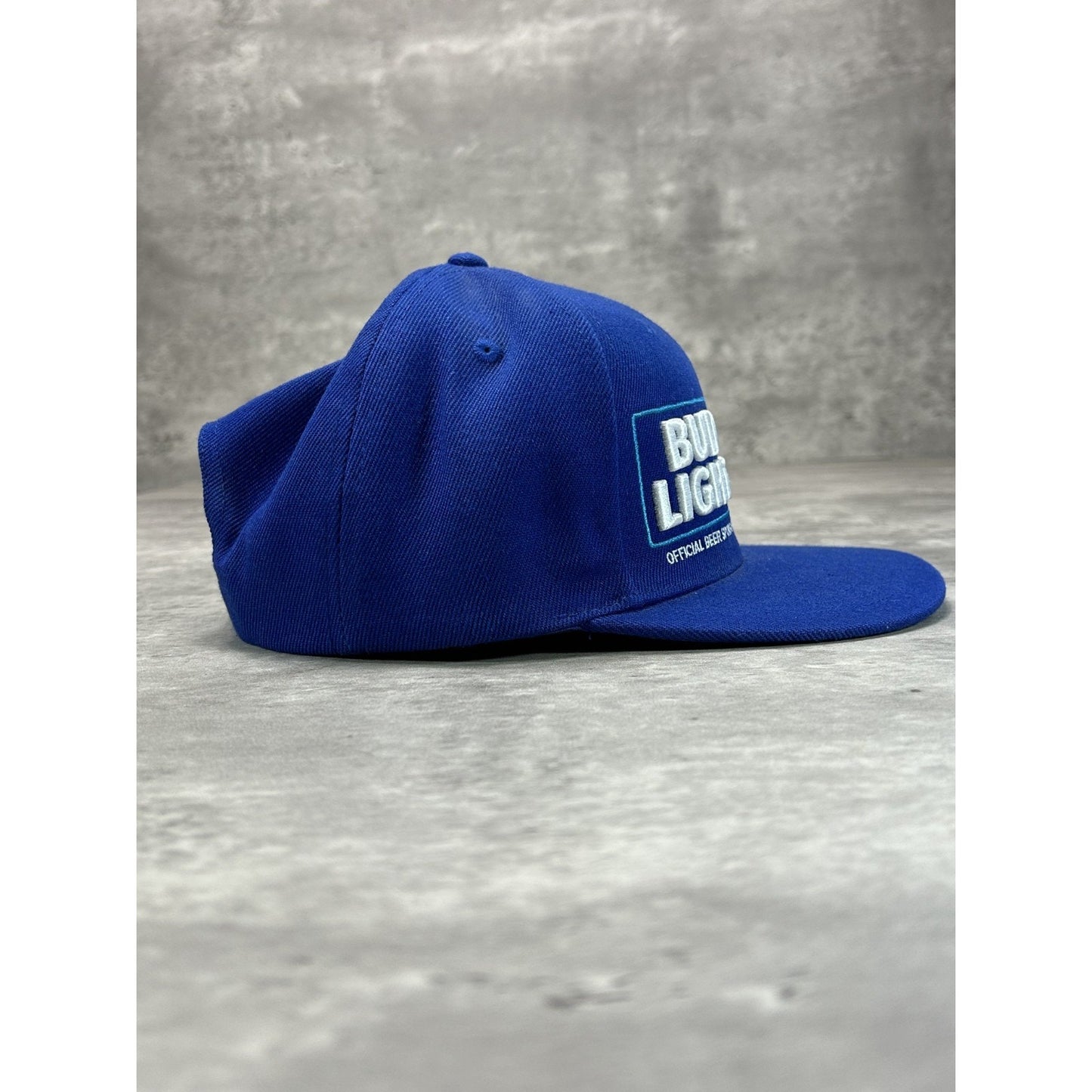 Super Bowl LII NFL Bud Lite Embroidered Logo Football Snapback Hat OSFA