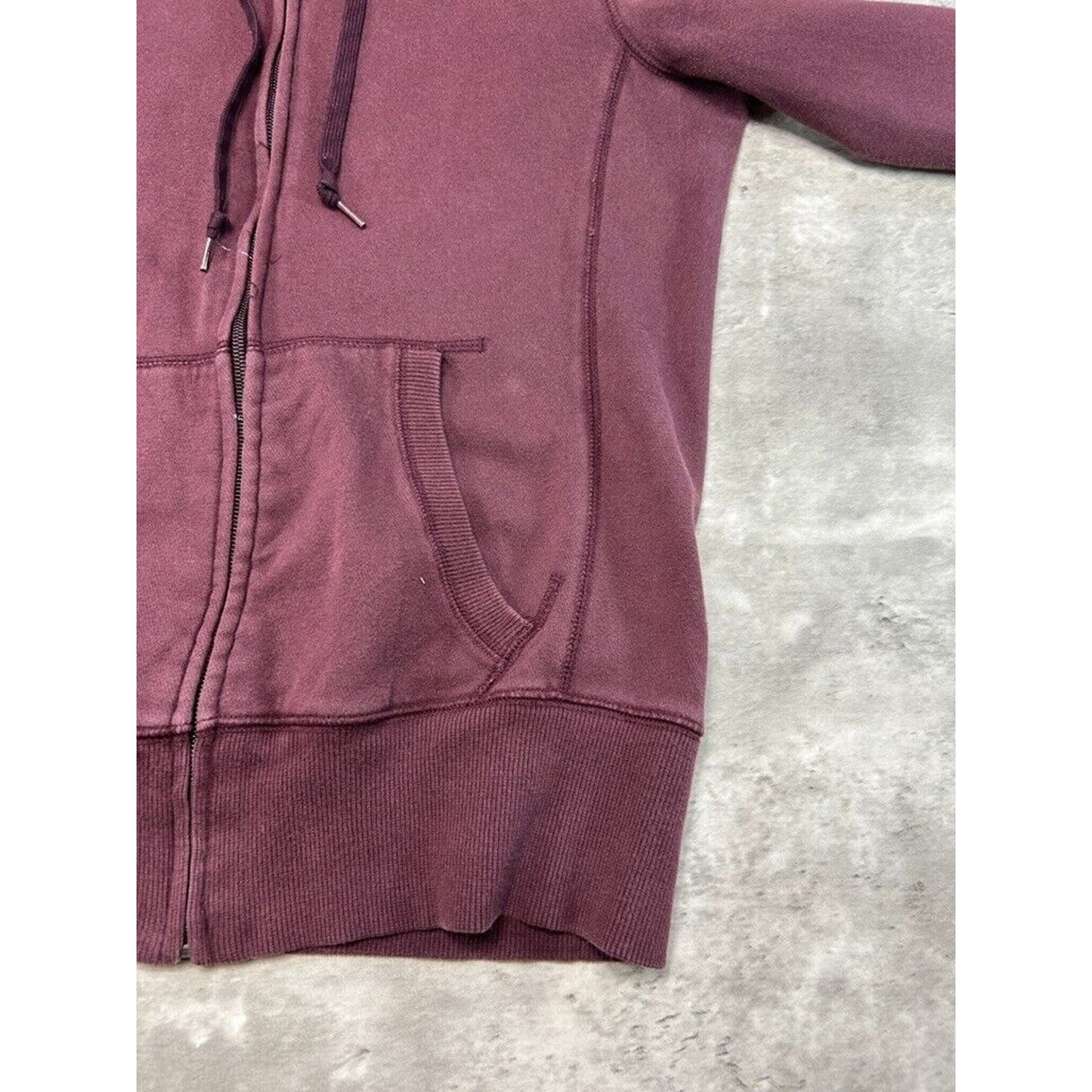 Vintage Y2K Womens Nike Embroidered Logo Full Zip Hooded Sweatshirt Size Medium