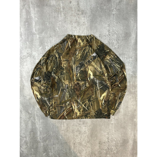 Vintage True Timber Dri Tree Camo Hunting Long Sleeve T-Shirt Size Small