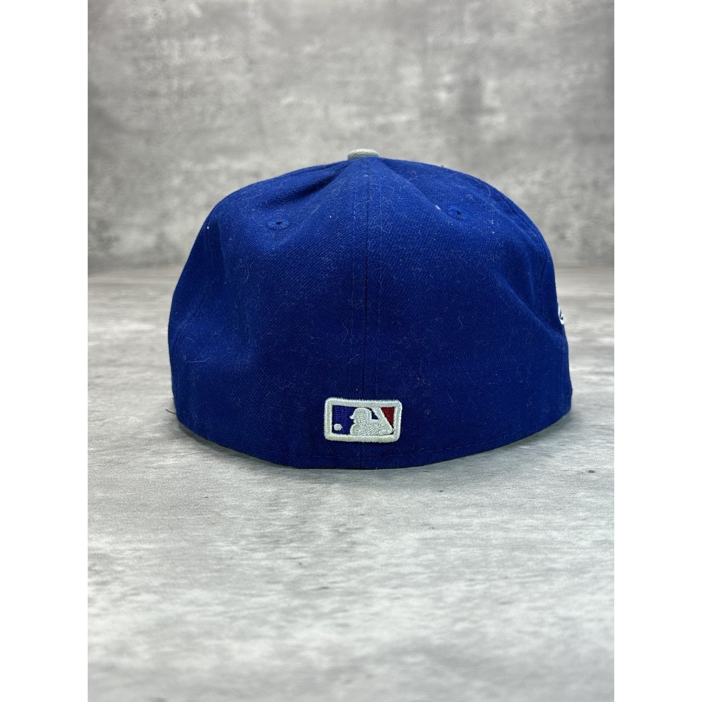 Toronto Blue Jays MLB Embroidered Melting Logo Baseball Fitted Hat 7 3/8 Blue