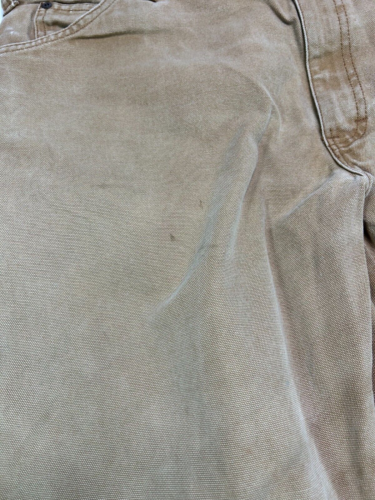 Vintage Dickies Canvas Work Wear Carpenter Pants Size 40W Beige