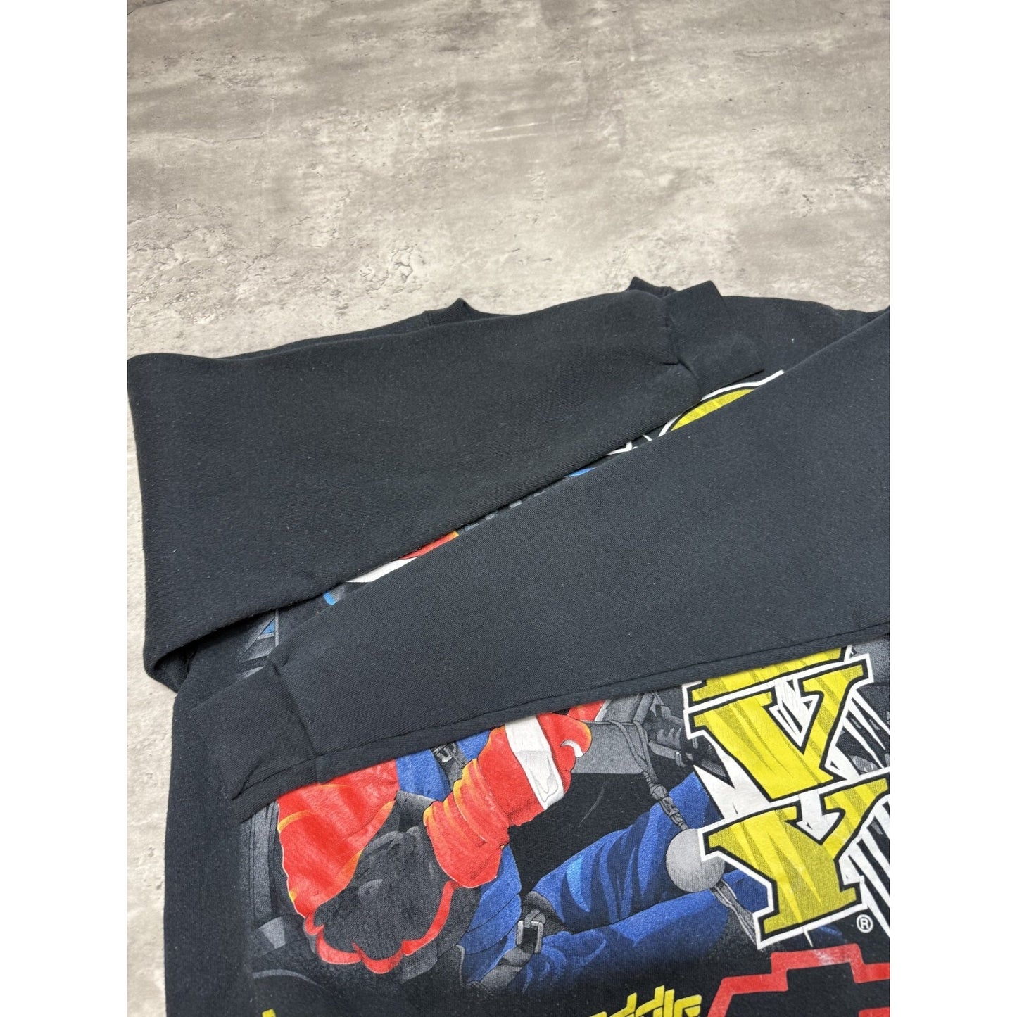 Vintage 90s Chevy Monte Carlo NASCAR Back In The Saddle Sweatshirt Size Medium