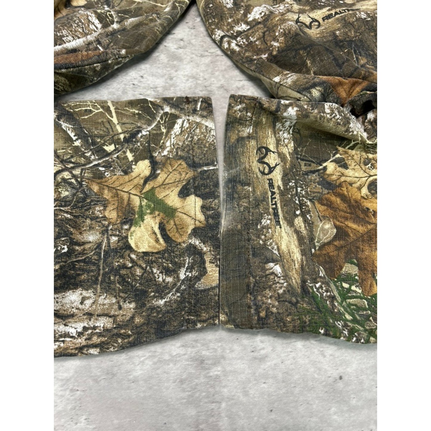 Vintage Rustic Ridge Realtree Camo Hunting Cargo Pants Size XL