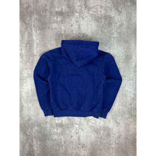 Vintage Womens Nike Embroidered Swoosh Pullover Hooded Sweatshirt Size Small